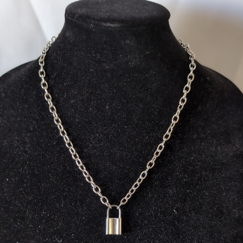 Lock Pendant Necklace
